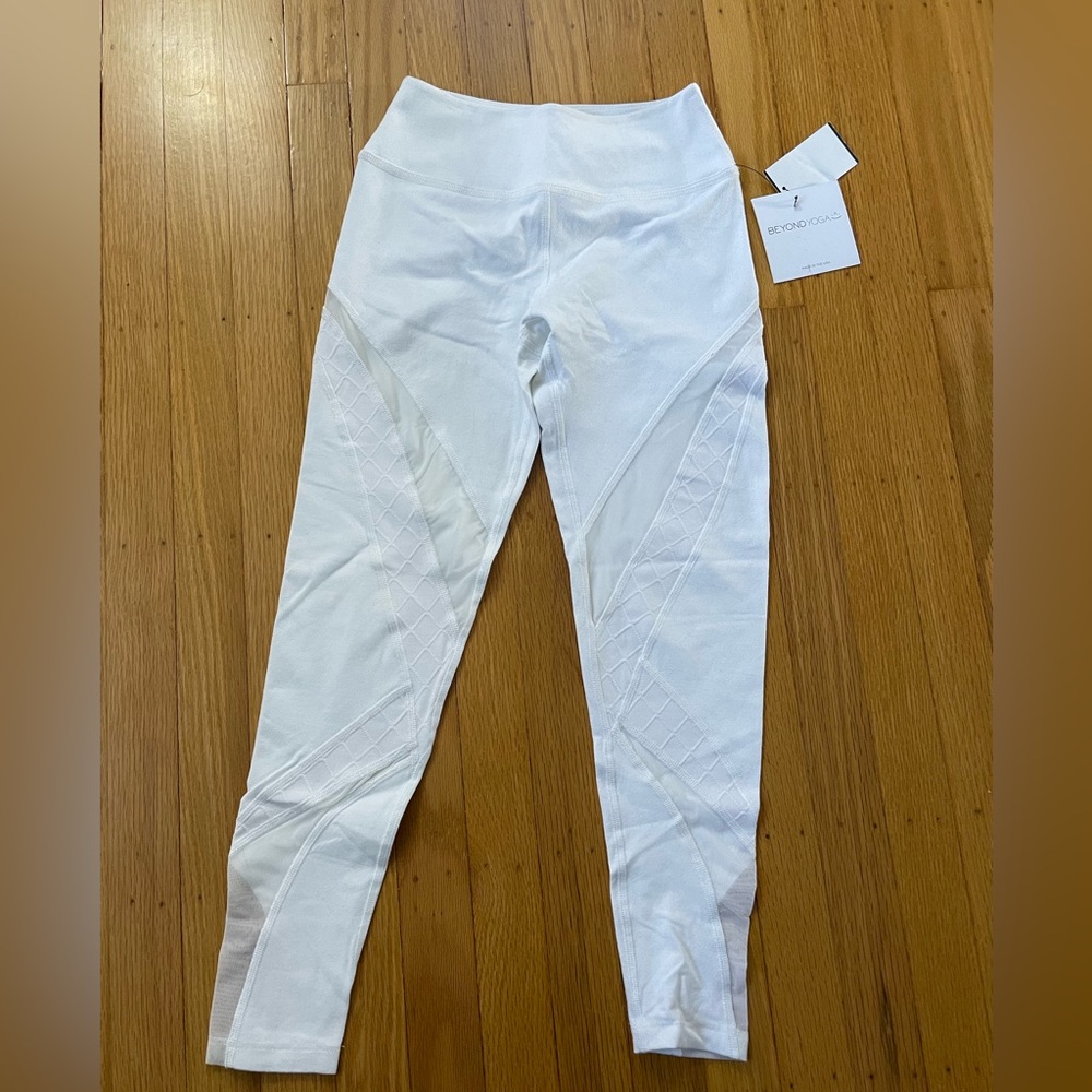 Beyond yoga white leggings